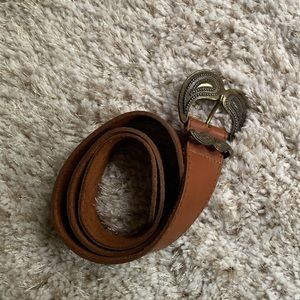 vintage leather belt
